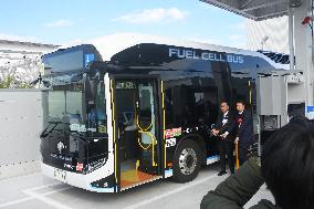 The hydrogen station opened by Tokyo Gas in Toyosu